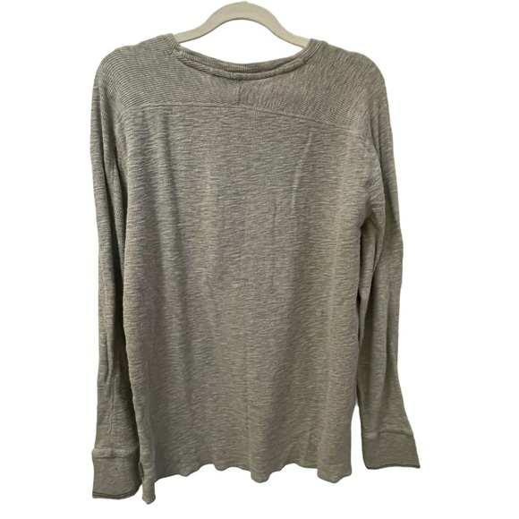 Undefeated Expect No Mercy Cotton Waffle Long Sleeves Gray Size L - Picture 4 of 5